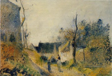 paysage à valhermeil 1878 Camille Pissarro Peinture à l'huile
